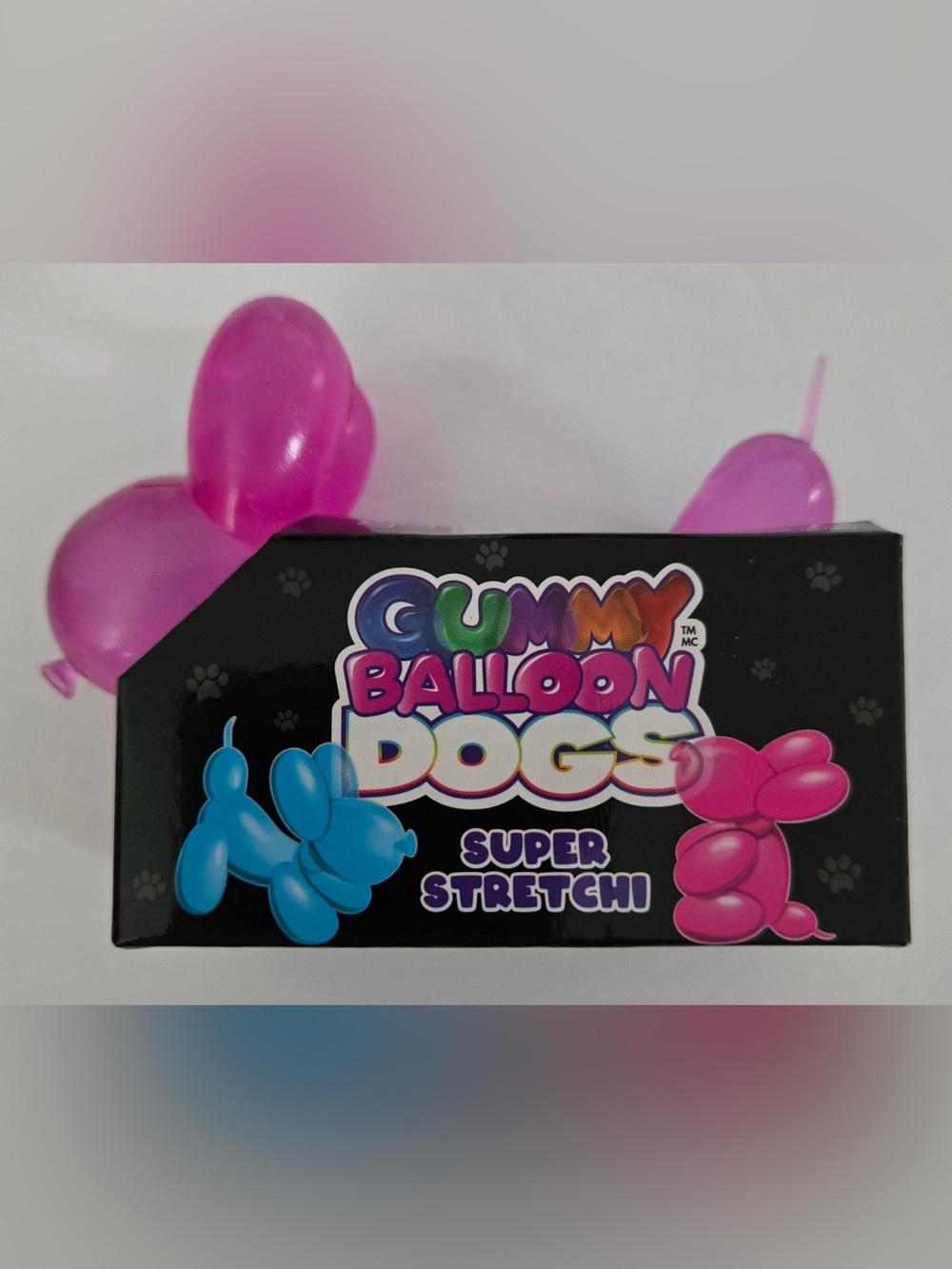 Gummy Balloon Dogs Super Stretchi Pink Balloon Dog Party Decoration